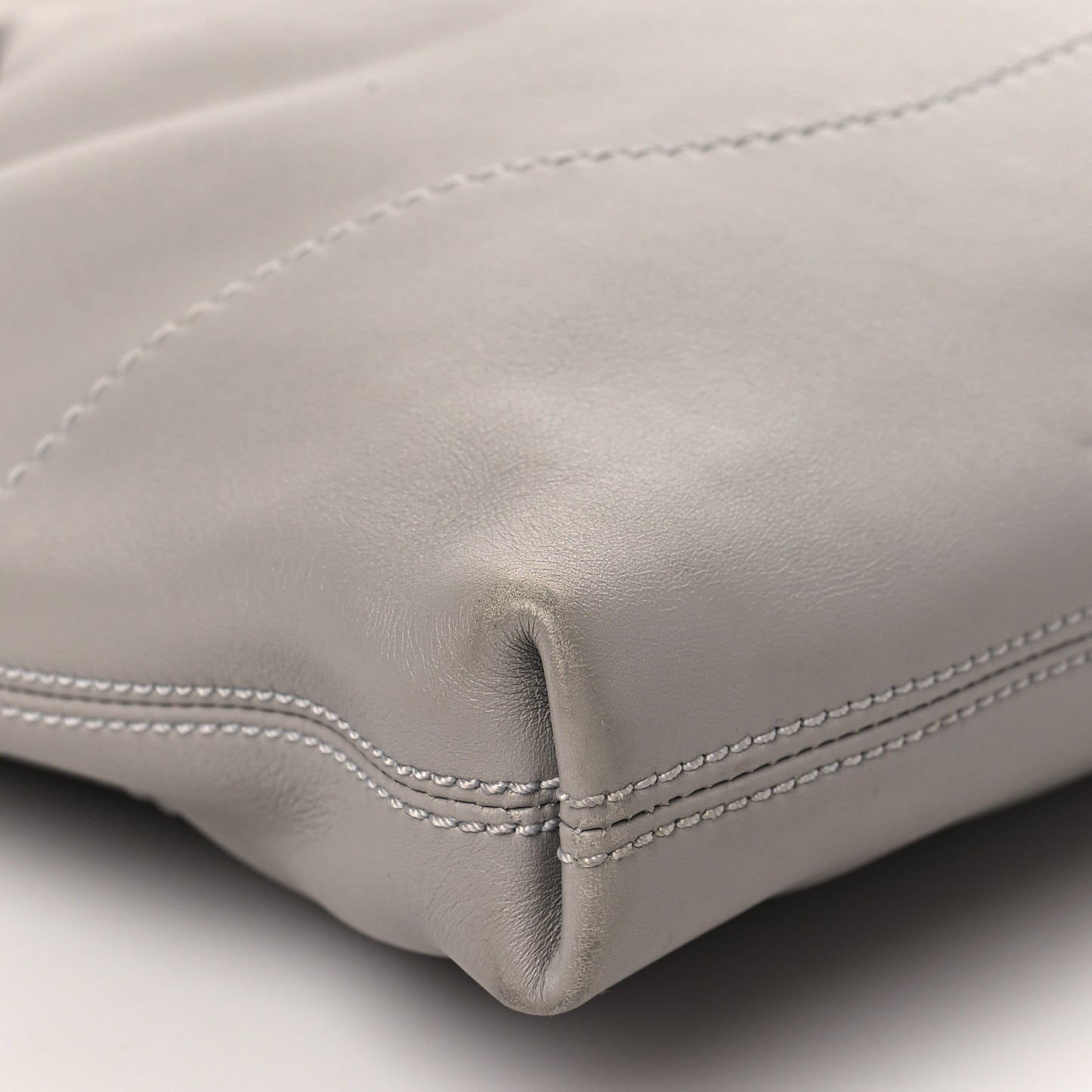 Calfskin Wanda Tote Grey