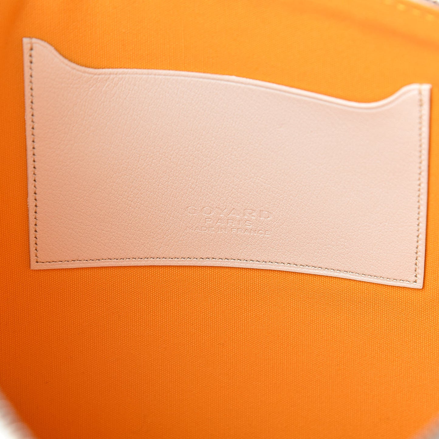 Goyardine Senat Pochette MM White