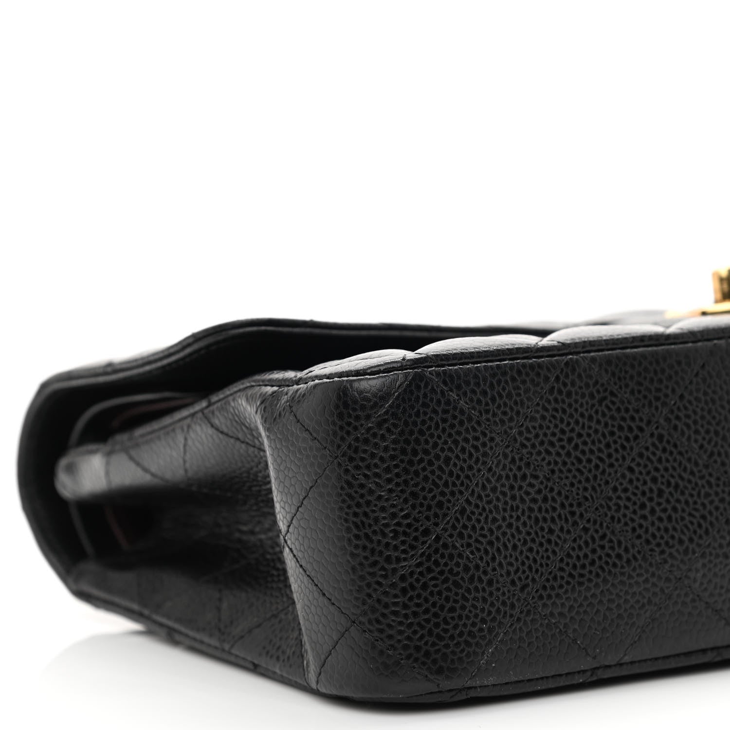 Chanel Caviar Quilted Medium Double Flap Black 9 of 10