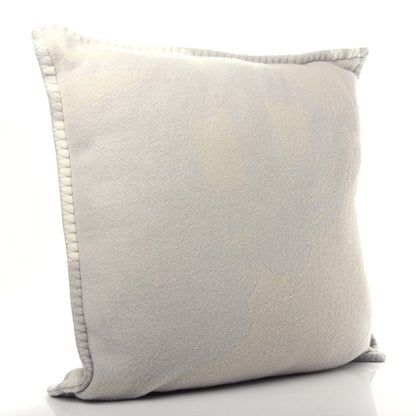 Hermes Merino Wool Cashmere Brides De Gala Pillow Gris Perle 2 of 4