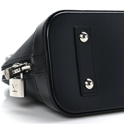 Louis Vuitton Epi Alma BB Black 7 of 8