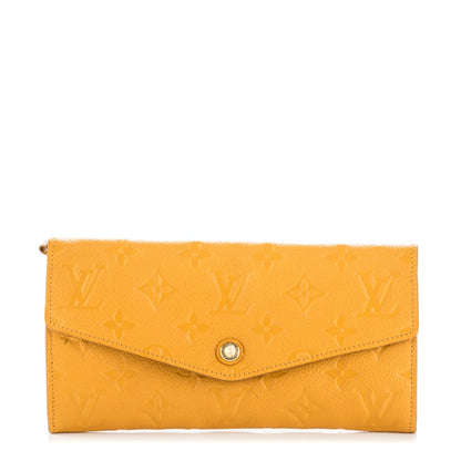 Louis Vuitton Empreinte Curieuse Wallet Safran 1 of 8