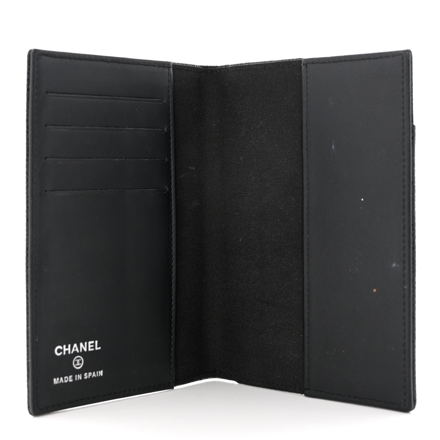 Chanel Caviar Timeless Passport Holder Black 5 of 8