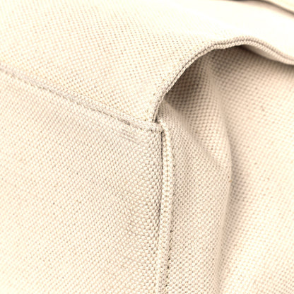 Bottega Veneta Linen Maxi Intrecciato Arco Tote Natural Black 10 of 13
