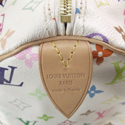 Louis Vuitton Monogram Multicolor Speedy 30 White 6 of 9