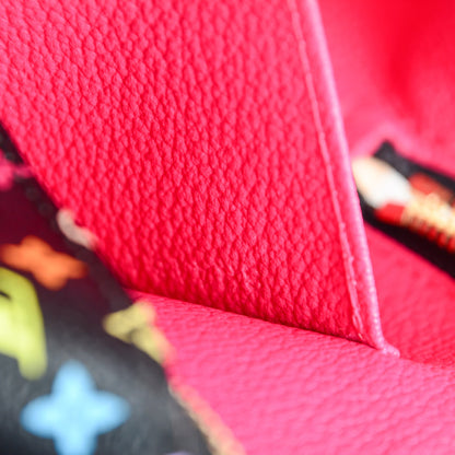 Louis Vuitton Monogram Multicolor Cosmetic Pouch Black Grenade 7 of 7