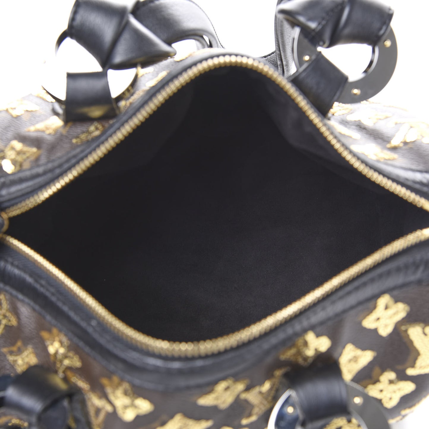 Monogram Sequins Eclipse Speedy 28 Gold