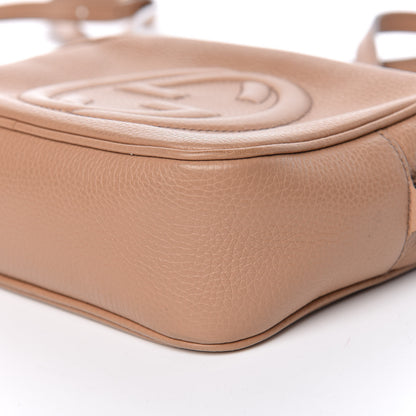 Gucci Pebbled Calfskin Small Soho Disco Bag Rose Beige 9 of 13