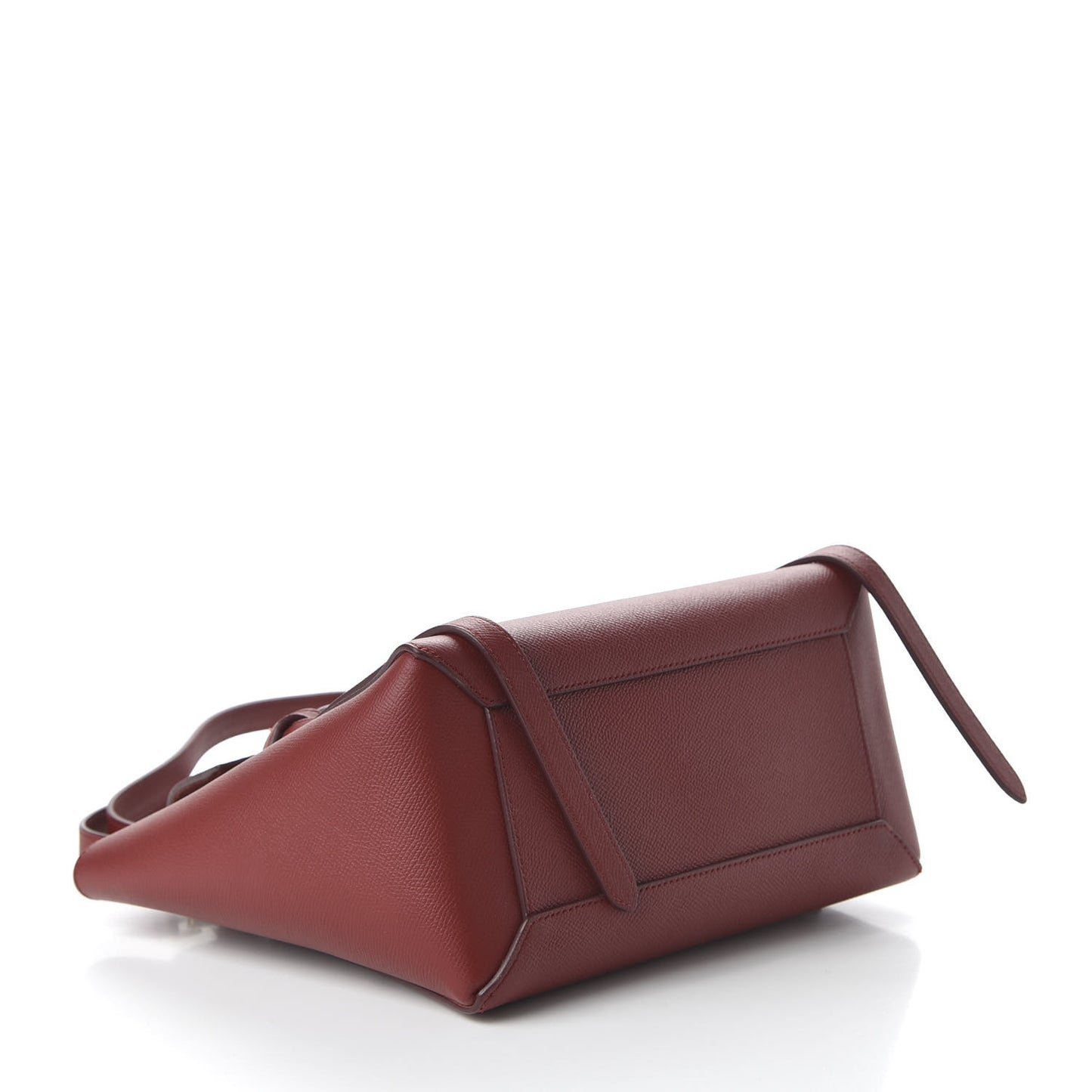 Baby Grained Calfskin Micro Belt Bag Ruby