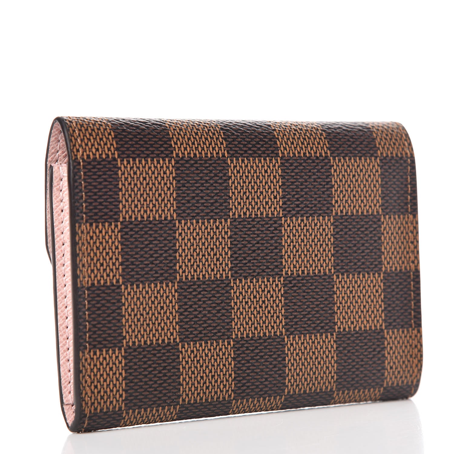 Louis Vuitton Damier Ebene Rosalie Coin Purse Rose Ballerine 3 of 10