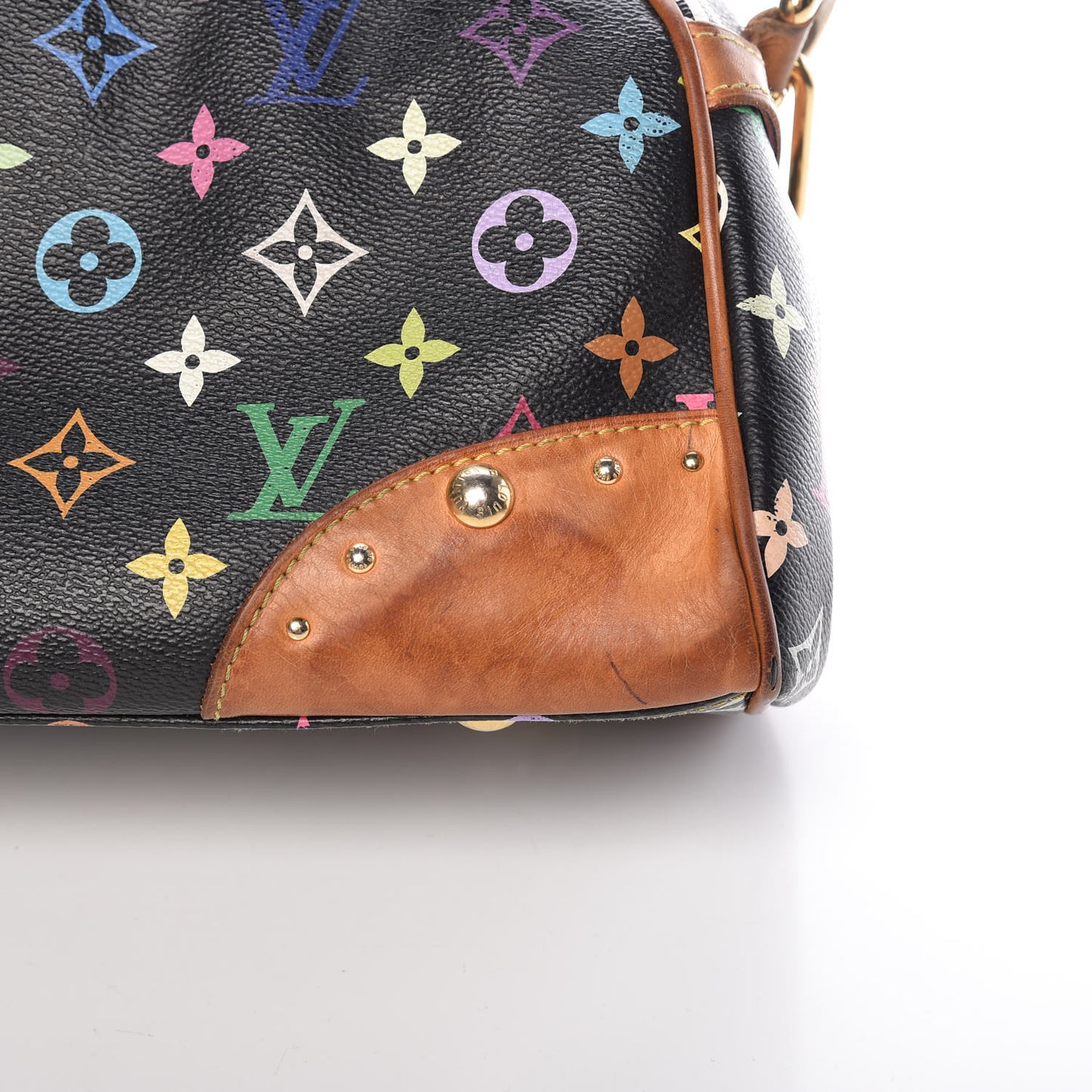 Monogram Multicolor Beverly MM Black