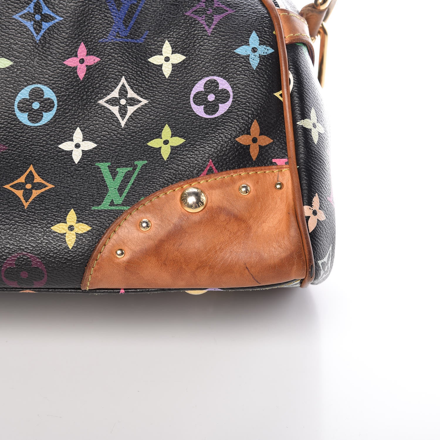 Louis Vuitton Monogram Multicolor Beverly MM Black 21 of 33
