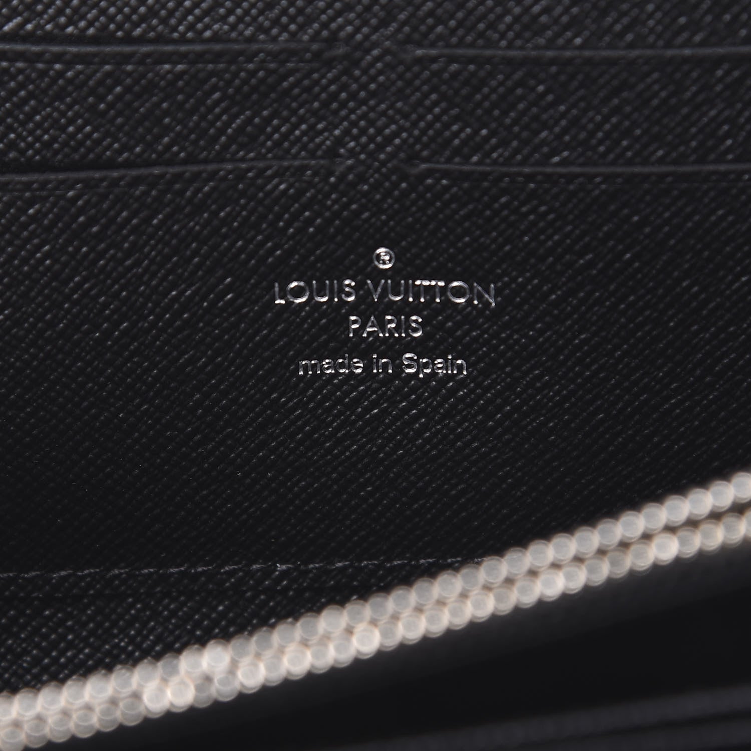 Louis Vuitton Epi Zippy Wallet Black 6 of 8