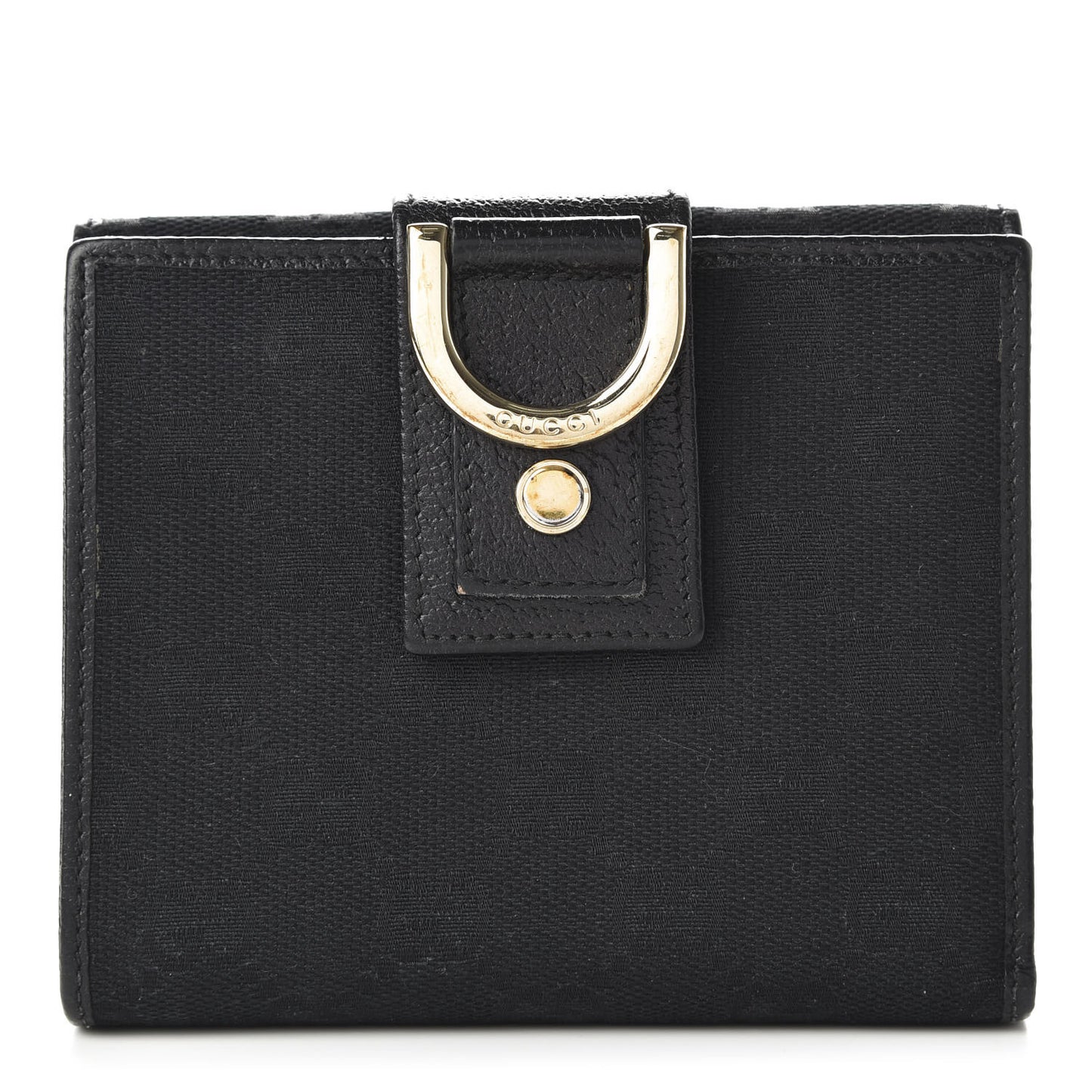Monogram Abbey Compact Wallet Black