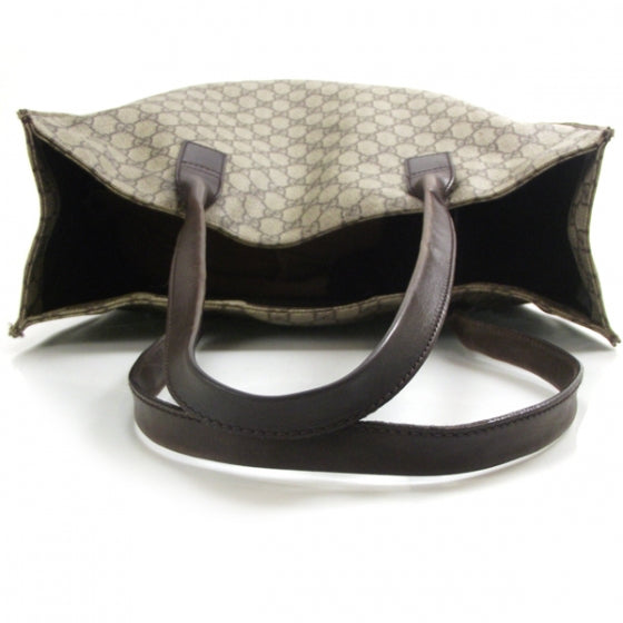 Coated Canvas Large Monogram Tote