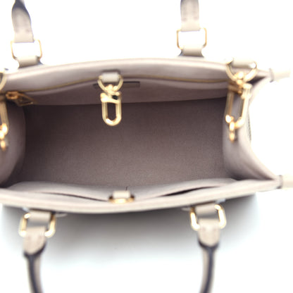 Louis Vuitton Empreinte Monogram Giant Onthego PM Tourterelle Creme 5 of 10