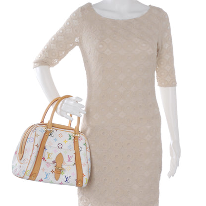 Louis Vuitton Monogram Multicolor Priscilla White 2 of 7