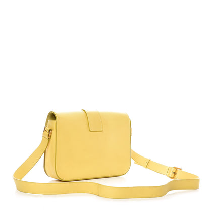 Saint Laurent Calfskin Classic Y Satchel Yellow 3 of 11