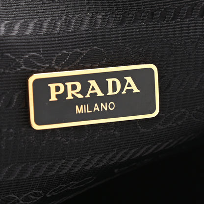Prada Canvas Drawstring Bucket Black 6 of 9