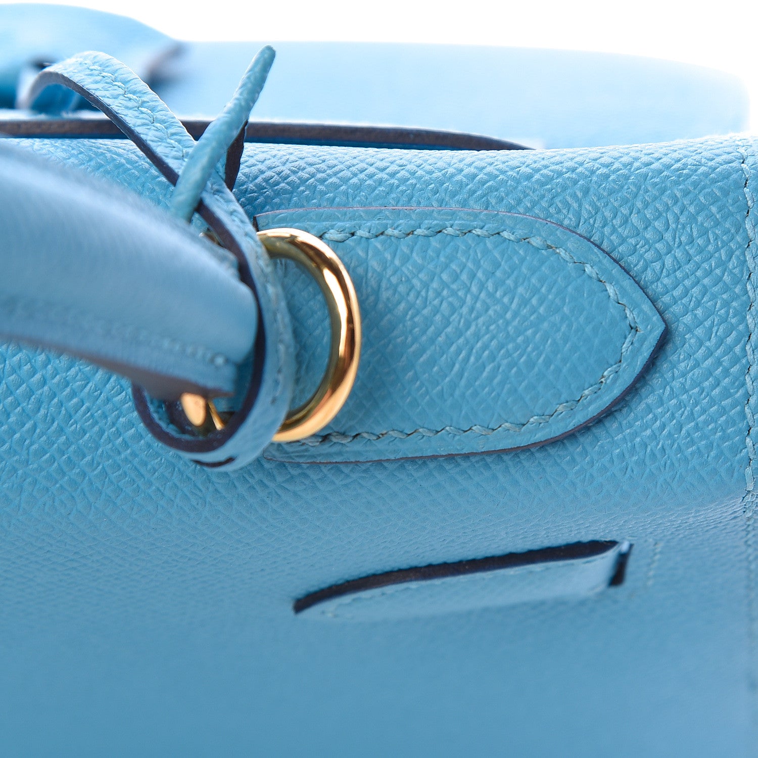 Hermes Epsom Kelly Sellier 28 Bleu Du Nord 12 of 39