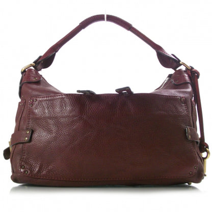 Chloe Leather Large Paddington Hobo Grenat 1 of 13