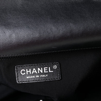 Chanel Calfskin Quilted Medium Coco Corset Flap Black 6 of 7
