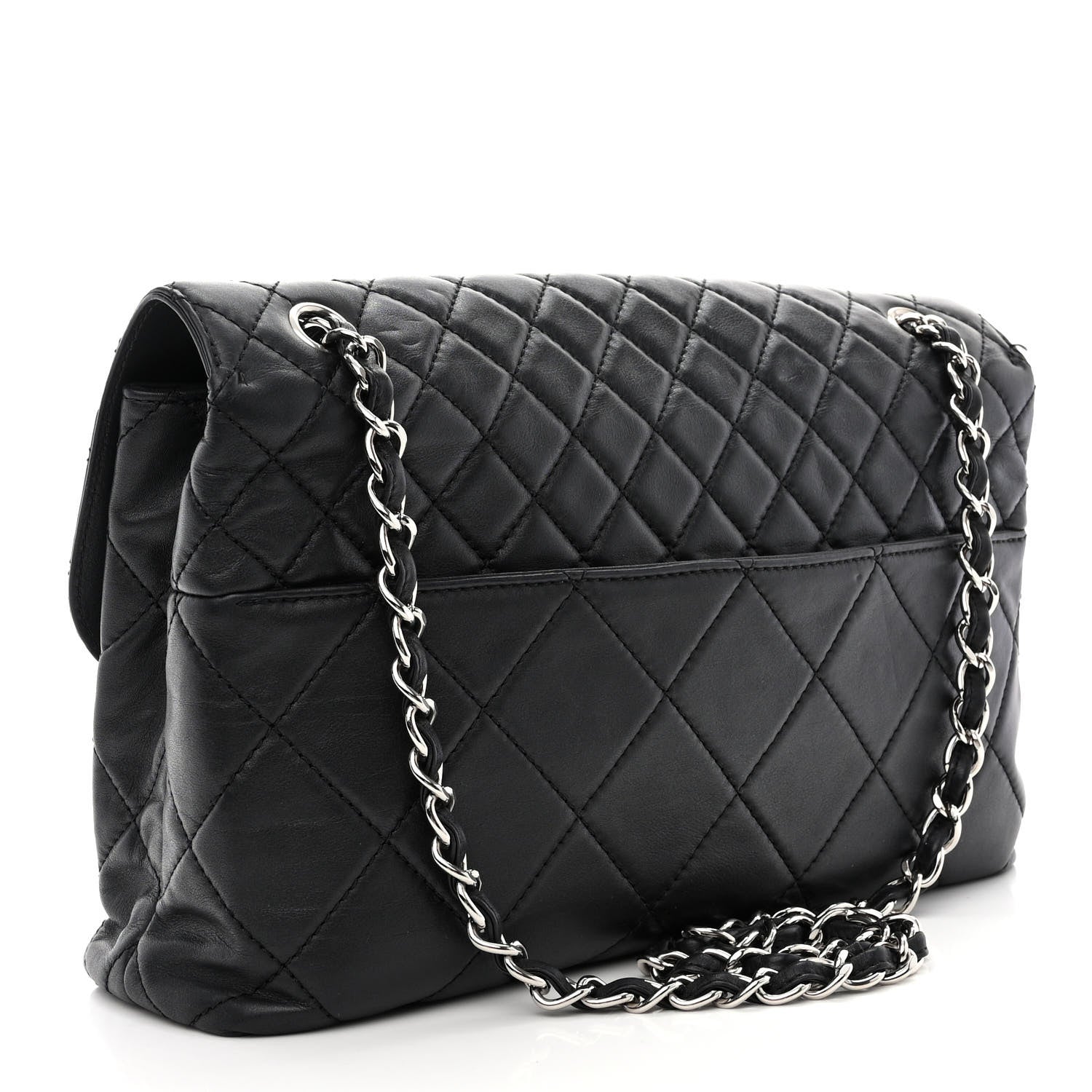 Chanel Calfskin Quilted In the Business Flap Bag Black 3 of 15