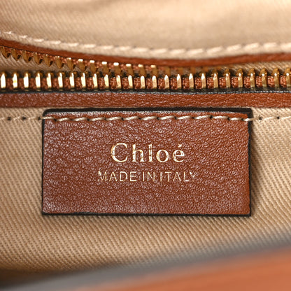 Chloe Suede Calfskin Medium Faye Backpack Tan 6 of 8