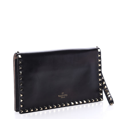 Valentino Garavani Nappa Rockstud Wristlet Clutch Black 2 of 10