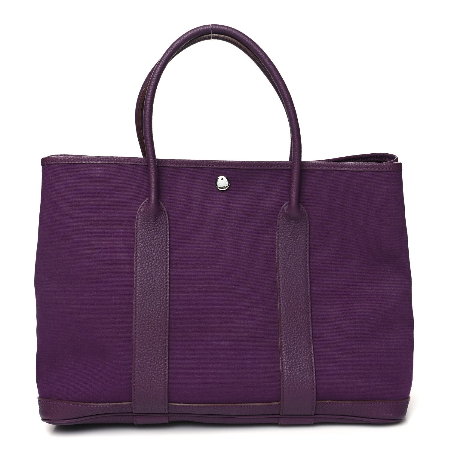 Hermes Toile Negonda Garden Party Tote 36 MM Cassis 1 of 11