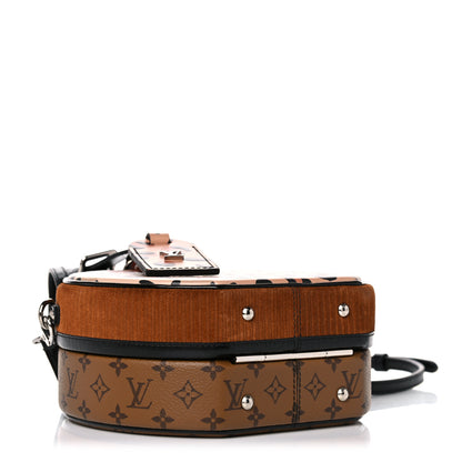 Louis Vuitton Reverse Monogram Leopard Petite Boite Chapeau 4 of 13