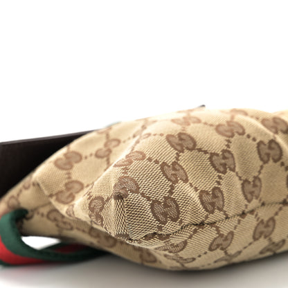 Gucci Monogram Web Belt Bag Dark Brown 11 of 13