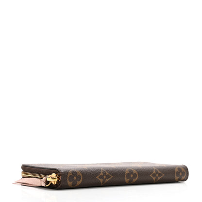Louis Vuitton Monogram Clemence Wallet Rose Ballerine 4 of 12