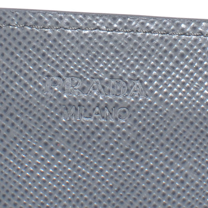 Prada Saffiano Metal Card Case Argilla 4 of 6