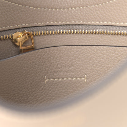 Chloe Small Grain Smooth Calfskin Small Darryl Hobo Motty Grey 6 of 9