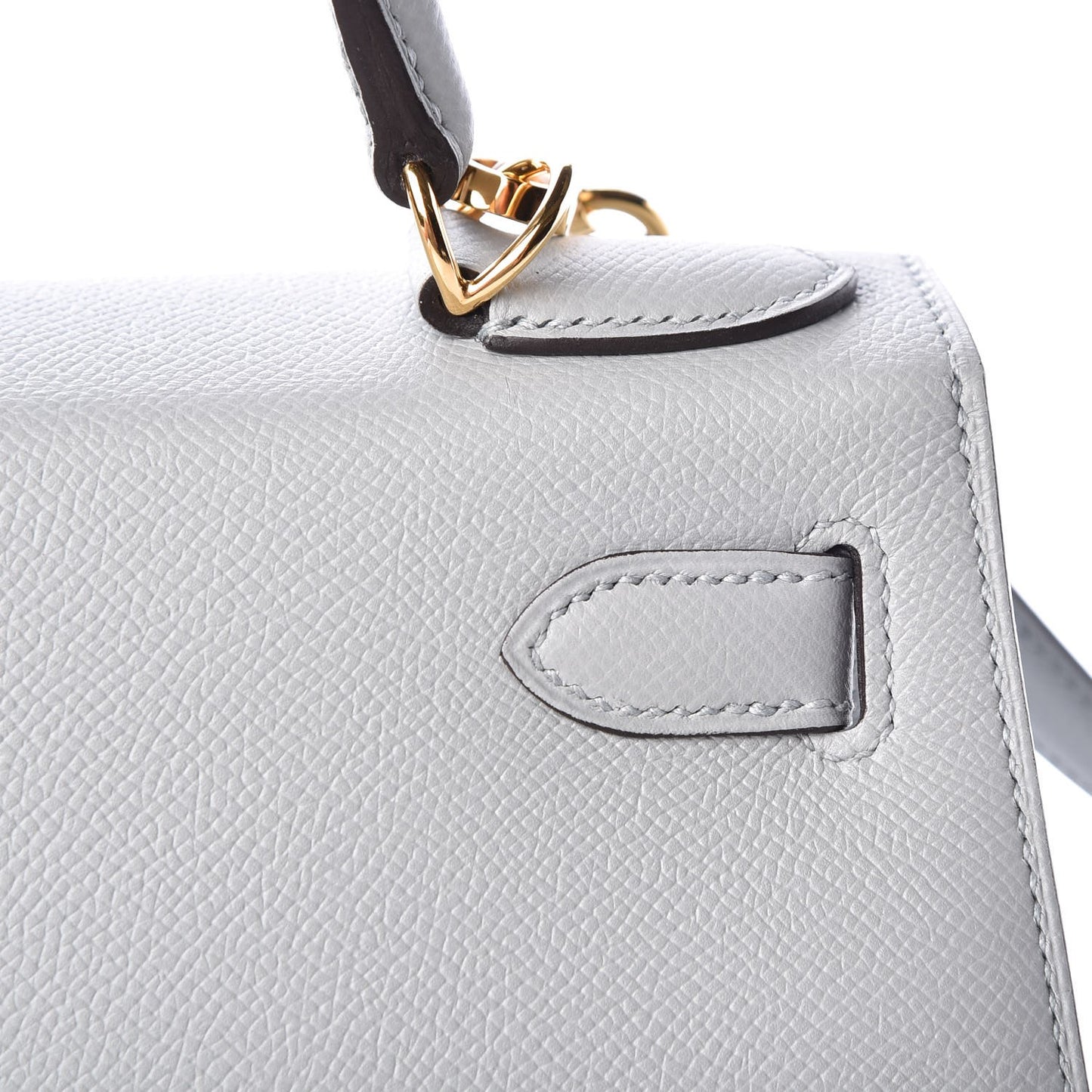 Epsom Kelly Sellier 28 Bleu Glacier