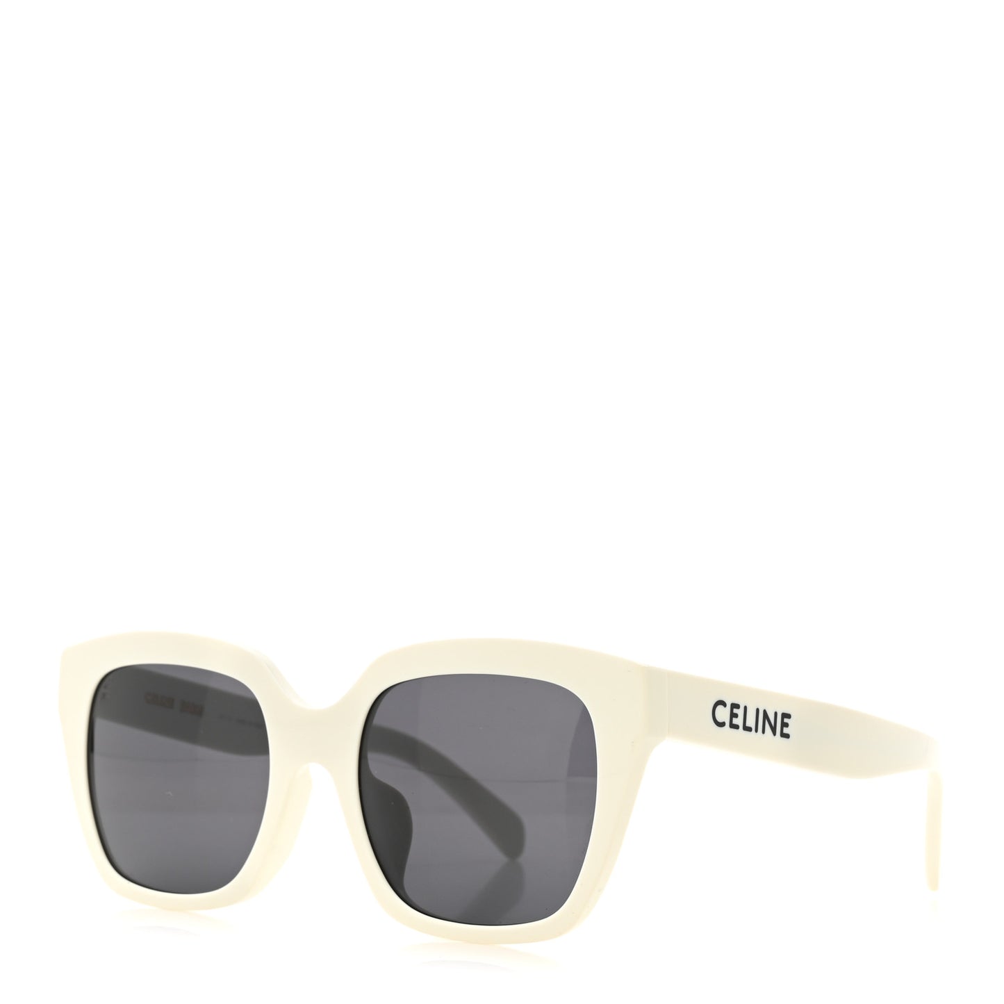 Acetate Sunglasses CL40198F White