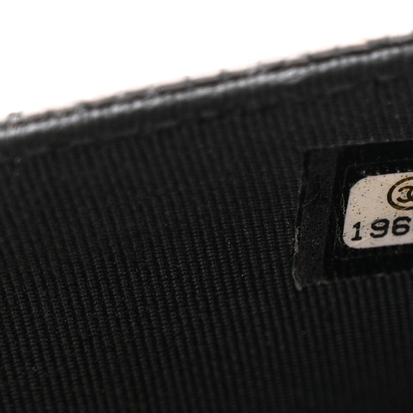 Caviar Quilted Reissue Flap Card Holder Black