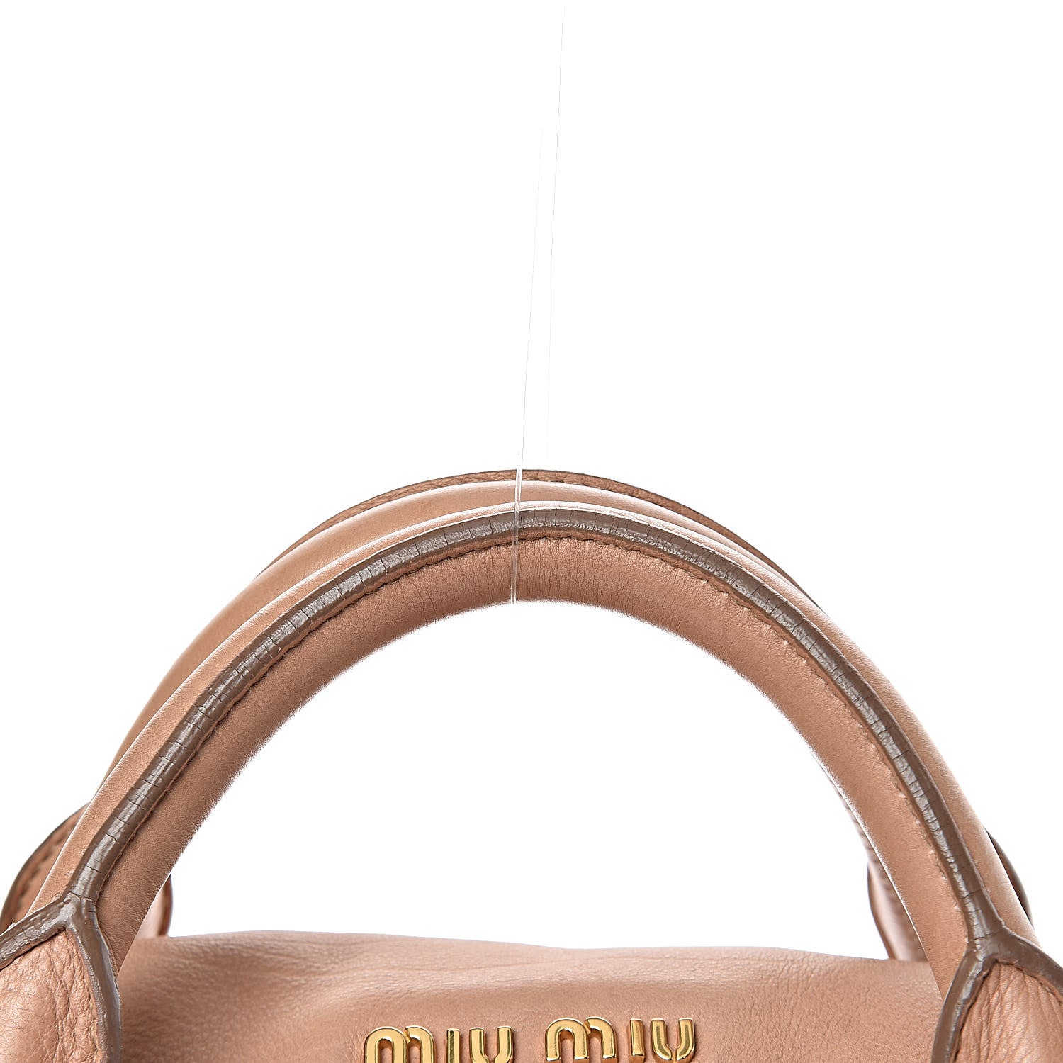 Miu Miu Vitello Medium Bow Bag Mughetto 14 of 21