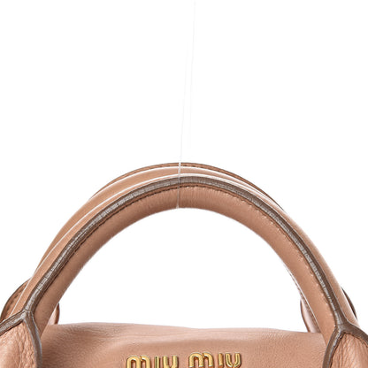 Miu Miu Vitello Medium Bow Bag Mughetto 14 of 21