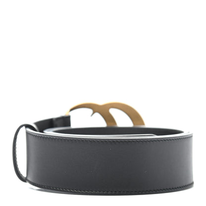 Gucci Calfskin Double G 40mm Belt 75 30 Black 2 of 5