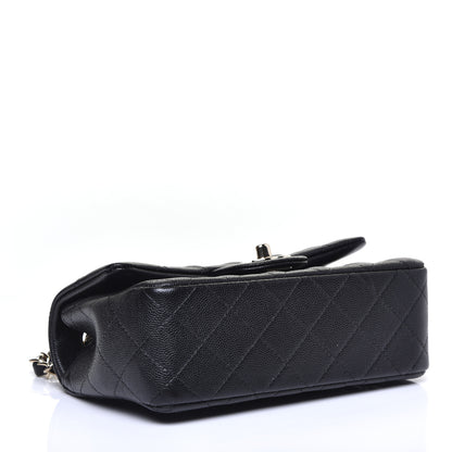 Chanel Caviar Quilted Mini Rectangular Flap Black 4 of 11