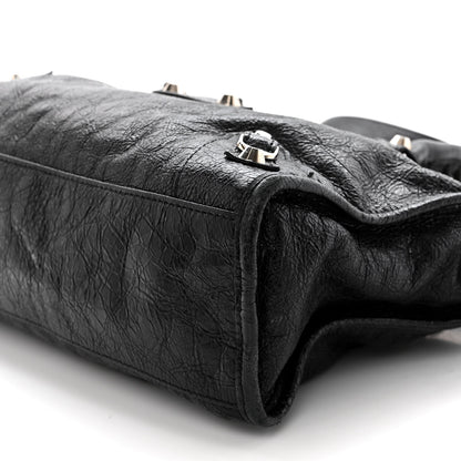 Balenciaga Agneau Classic Silver Hardware S City Black 9 of 9
