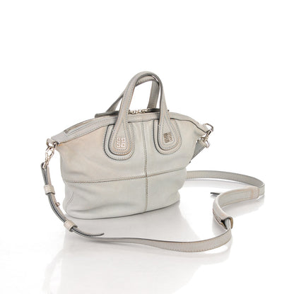 Givenchy Sugar Goatskin Micro Nightingale Light Blue 3 of 17
