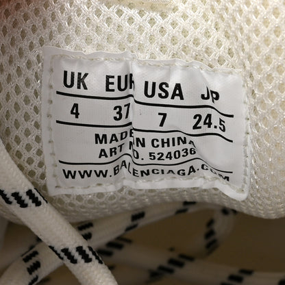 Balenciaga Fabric Mesh Womens Triple S Sneakers 37 White 9 of 9