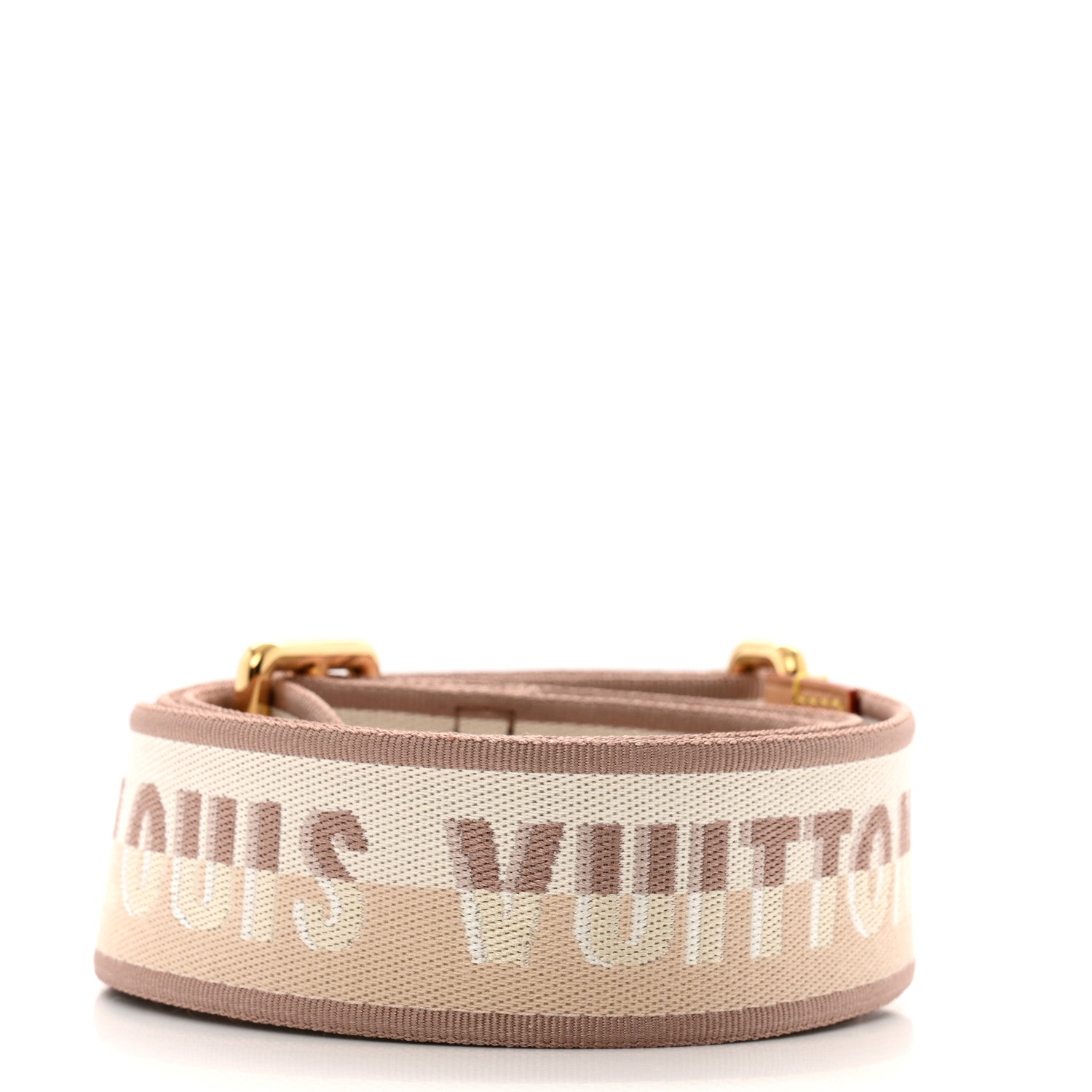 Louis Vuitton Jacquard Speedy Bandouliere 20 Shoulder Strap Beige 2 of 5