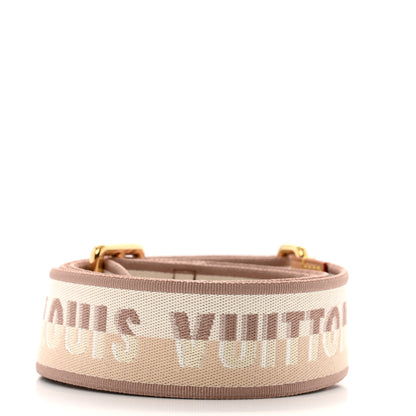 Louis Vuitton Jacquard Speedy Bandouliere 20 Shoulder Strap Beige 2 of 5