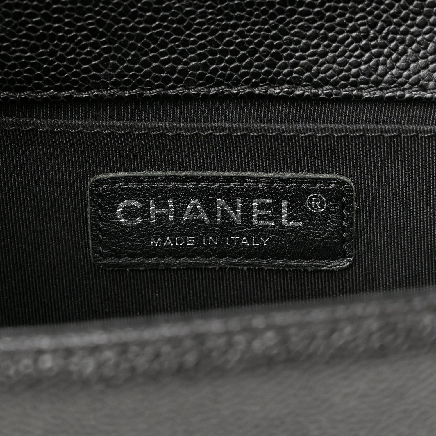 Chanel Caviar Quilted Medium Boy Flap Black 6 of 11