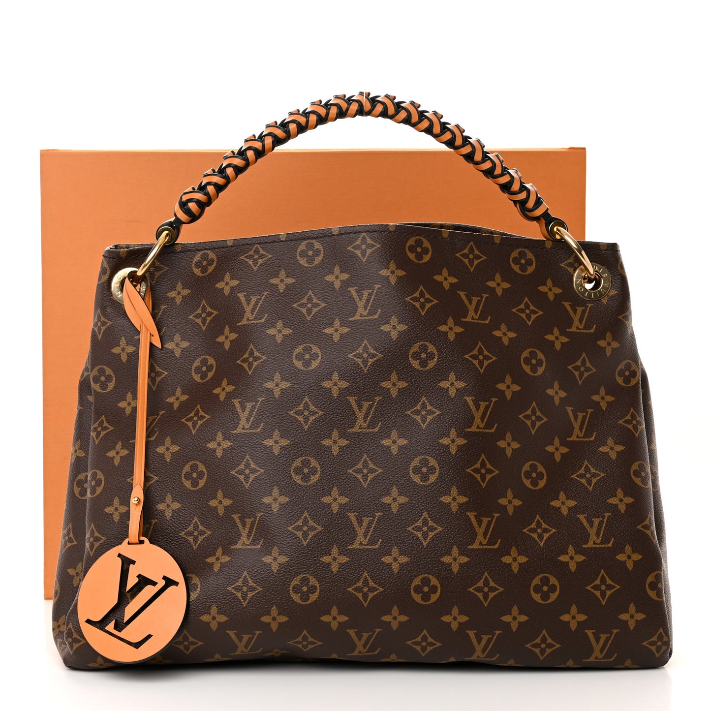 Monogram Braided Artsy MM Safran Imperial
