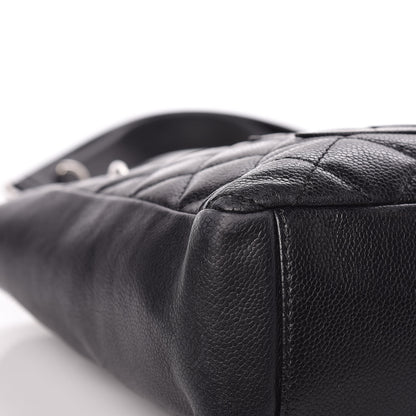 Chanel Caviar Quilted Petit Shopping Tote PST Black 19 of 22